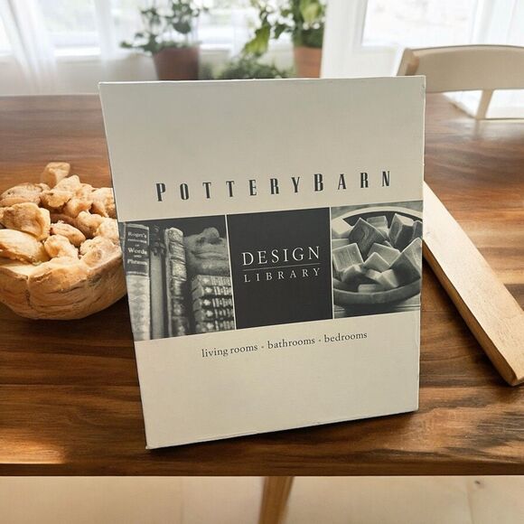 Pottery Barn Design Library Lot of 3 Books Living Rooms Bedrooms Work Spaces HC - Picture 2 of 4